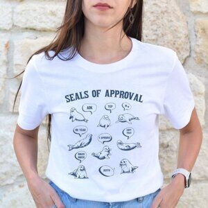 Seals Of Approval Funny Vintage Shirt, Retro Seal T-Shirt, Funny Sayings Shirt